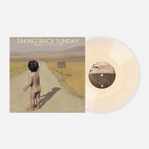 Taking Back Sunday - Where You Want To Be - 180-Gram White & Tan Colored Vinyl
