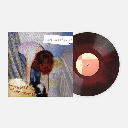 Los Campesinos - We Are Beautiful We Are Doomed - 180-Gram Red & Black Marble Colored Vinyl