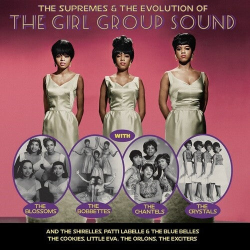 Supremes & the Evolution of the Girl Group Sound - Supremes & The Evolution Of The Girl Group Sound / Various - 140gm Pink & Black Marble Vinyl