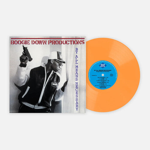 Boogie Down Productions - By All Means Necessary - 180-Gram Orange Smoke Colored Vinyl