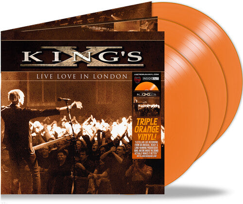 King's X - Live Love in London - Orange