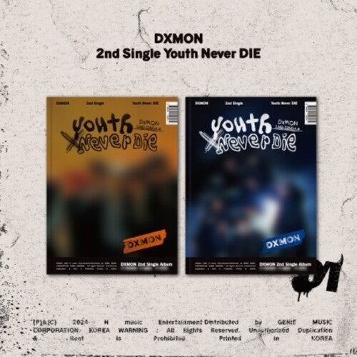 Dxmon - Youth Never Die - Random Cover - incl. Photobook, Sticker, Photocard, Sticker, Printed Photograph + 4-Cut Photo