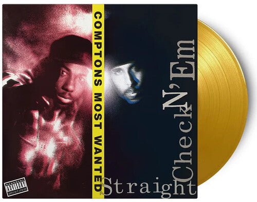 Compton's Most Wanted - Straight Checkn Em - Limited 180-Gram Yellow Colored Vinyl