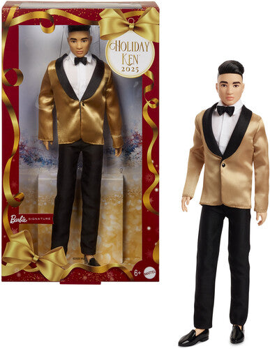 Mattel Collectible - Barbie Holiday Ken Doll 2025, Asian
