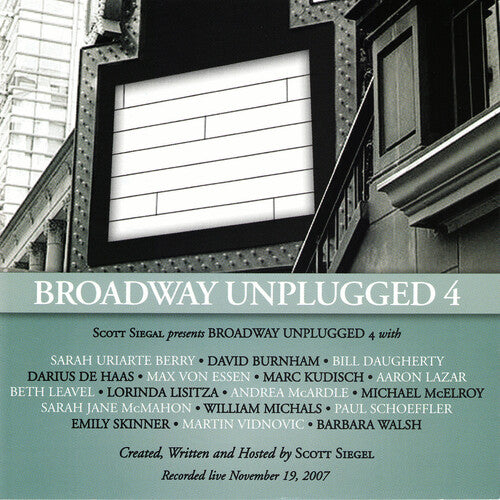 Broadway Unplugged Four/ O.B.C. - Broadway Unplugged Four (Andrea Mcardle/Beth Leavel/Emily Skinner)