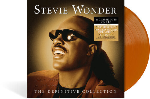 Stevie Wonder - Definitive Collection - Translucent Orange Colored Vinyl
