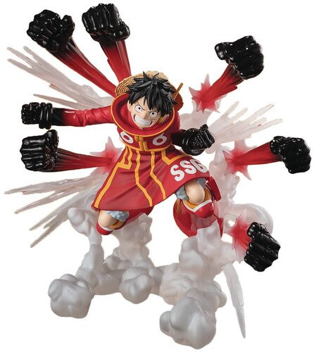 Tamashii Nations - One Piece - FiguartsZERO [EXTRA BATTLE] - Monkey D. Luffy (Gum-Gum Hawk Gatling) Figure