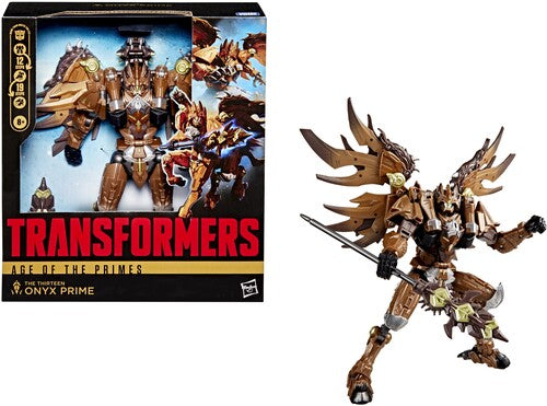 Transformers - Age of the Primes - Leader Class The Thirteen: Onyx Prime Action Figure