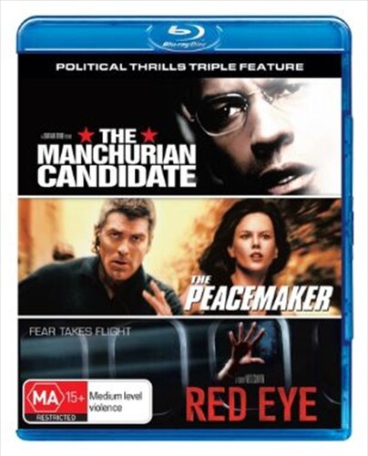 Political Thrills Triple Feature: The Manchurian Candidate / The Peacemaker / Red Eye