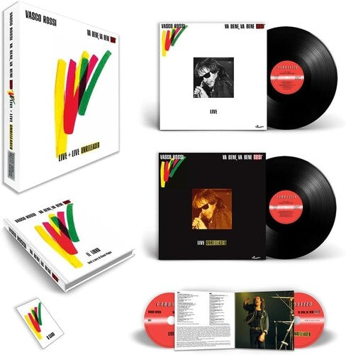 Vasco Rossi - Va Bene, Va Bene Cosi Live + Live Unreleased: 40th Anniversary Special Edition