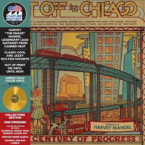 Harvey Mandel - Get Off in Chicago - Yellow/Gold