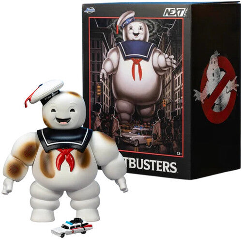 Ghostbusters - Nanoscene - 6" Stay Puft Marshmallow Man & Nano Ecto-1 Die-Cast Car