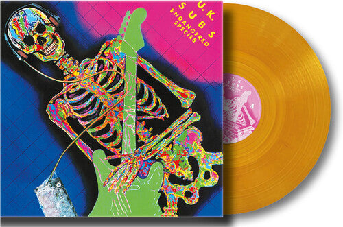 UK Subs - Endangered Species - 3mm Spinned Sleeve