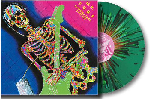 UK Subs - Endangered Species - Splatter Green Vinyl