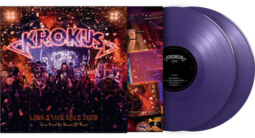 Krokus - Long Stick Goes Boom: Live From The House Of Rust - Limited 180-Gram Purple Colored Vinyl