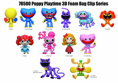 Poppy Playtime 3d Foam Bag Clip (1 random) – FYE