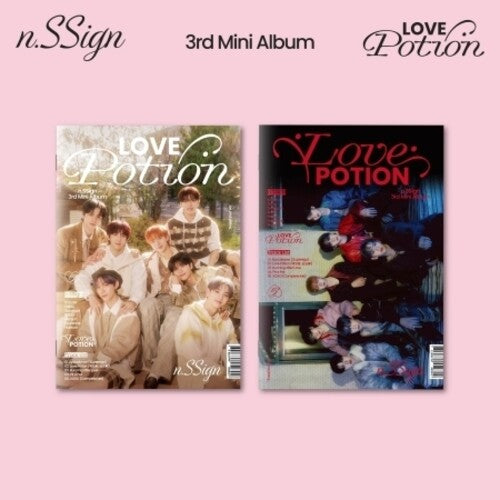 N.Ssign - Love Potion - incl. 80pg Photobook, Love Potion Recipe Card, OOTD Sticker, Mirror Photocard, 2 Photocard, Unit Photocard, Message Polaroid + Poster