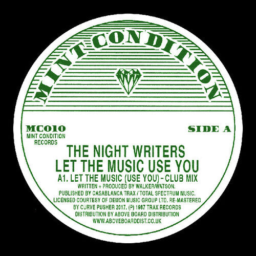 Night Writers - Let The Music Use You