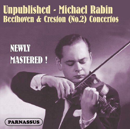 Michael Rabin / National Orchestral Association - Unpublished Michael Rabin