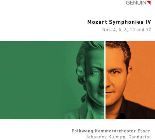 Mozart/ Folkwang Kammerorchester Essen - Mozart: Symphonies IV – Nos. 4, 5, 6, 10, & 12