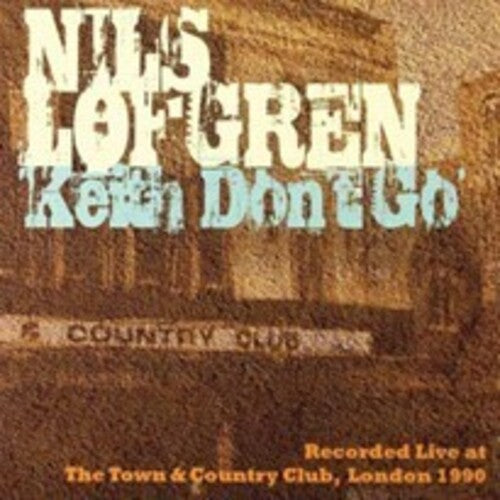 Nils Lofgren - Keith Don't Go - Clear Green Vinyl