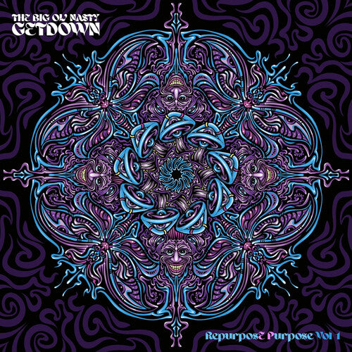 Big Ol' Nasty Getdown - Repurpose Purpose Volume 1 - Transparent Blue & Purple Splatter