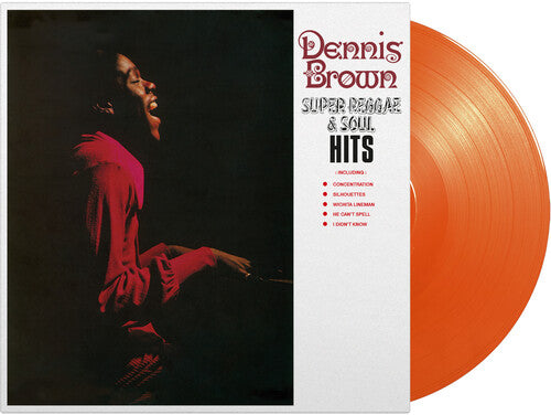 Dennis Brown - Super Reggae & Soul Hits - Limited 180-Gram Orange Colored Vinyl