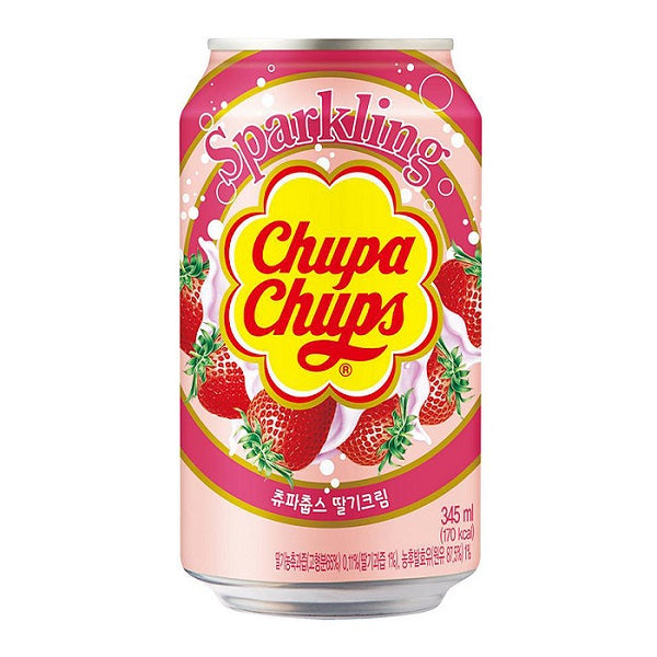 Chupa Chups Sparkling Strawberry Cream Soda