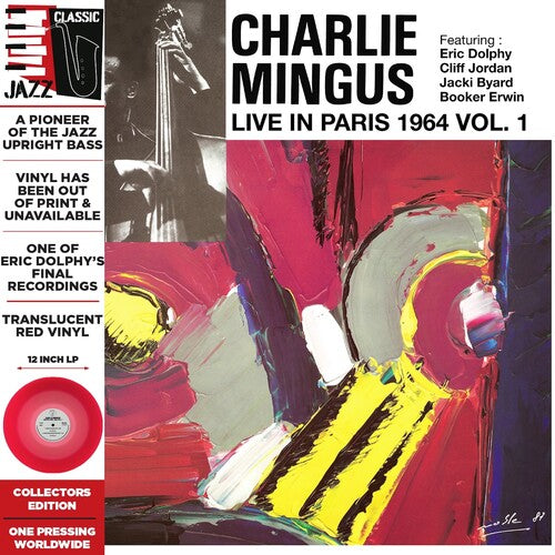 Charlie Mingus - Live in Paris, 1964 Vol. 1 - Translucent Red