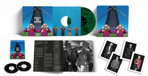 Envy of None - Stygian Waves - Deluxe Boxset 140gm Transparent Green & Black Marble Vinyl, CD & Bluray