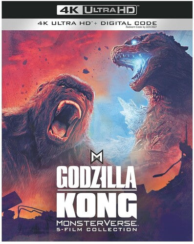 Godzilla / Kong Monsterverse 5-film Collection