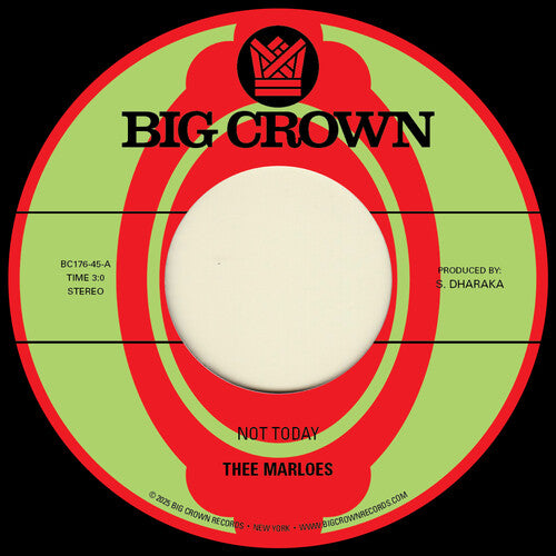 Thee Marloes - Not Today B/W Over