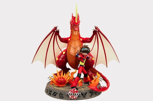 Bedrock Collectibles - Bakugan - Drago & Dan Premium Collectible Statue