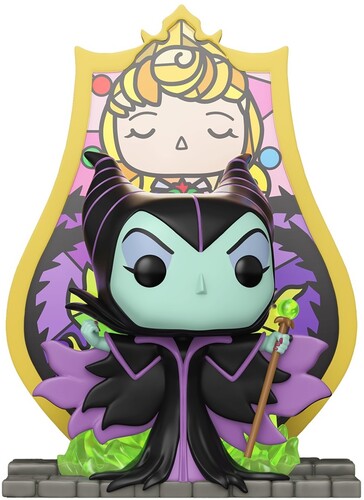Funko POP! Deluxe: Disney Villains - Sleeping Beauty: Maleficent, Stained Glass