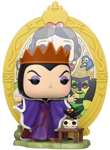 Funko POP! Deluxe: Disney Villains - Snow White: Evil Queen, Stained Glass