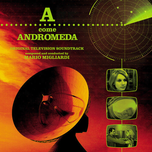 Mario Migliardi - Come Andromeda (Original Soundtrack) - Limited Clear Acid Green Colored Vinyl