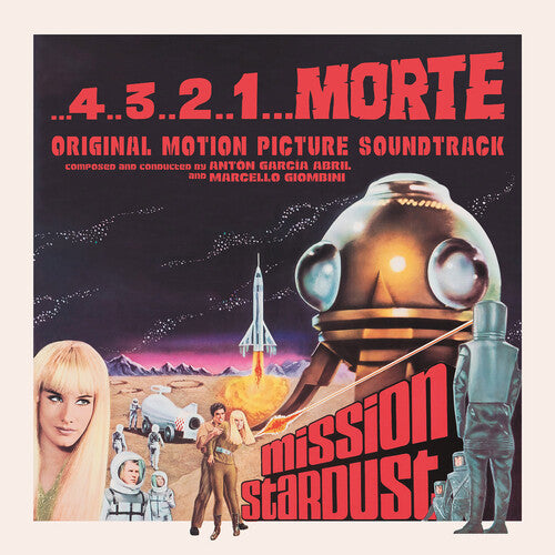 Anton Abril Garcia/ M Giombini - 4..3..2..1...Morte (Original Soundtrack) - Limited Clear Red Colored Vinyl