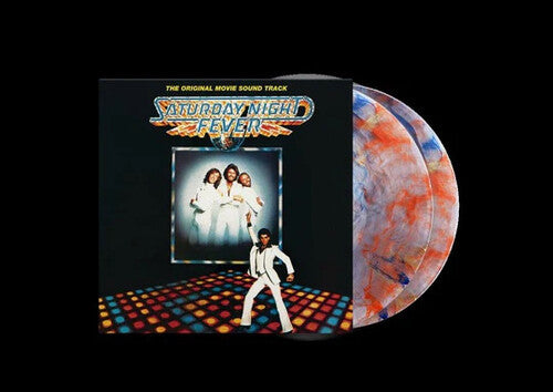 Saturday Night Fever - O.S.T. - Saturday Night Fever (Original Soundtrack) - Limited Red, Orange & Blue Marble Colored Vinyl