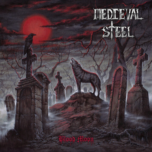 Medieval Steel - Blood Moon - Red/Black Splatter