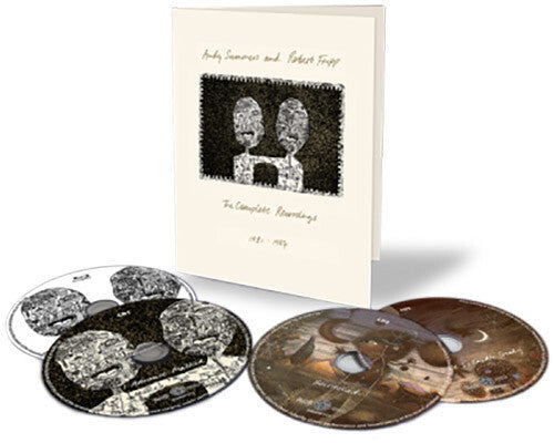 Andy Summers / Robert Fripp - Complete Recordings 1981-1984 - 3CD + Blu-Ray Audio Box Set with 10-panel Book