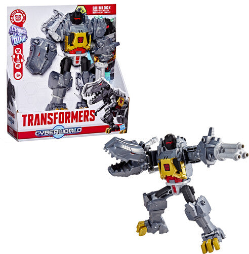 Hasbro Collectibles - Transformers - CYBERWORLD - Grimlock Chomp & Battle Action Figure