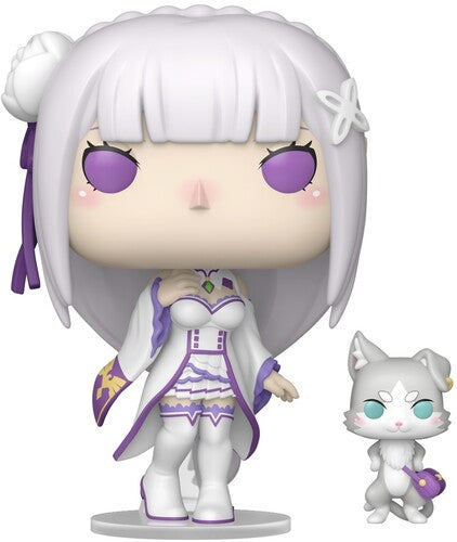 Funko Pop! & Buddy: Re:ZERO - Emilia with Puck