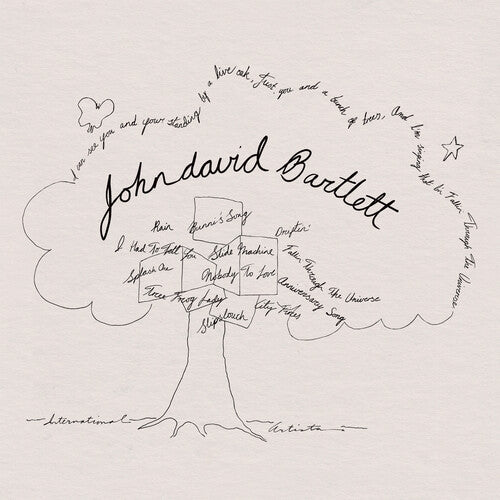 John Bartlett David - Driftin' - White