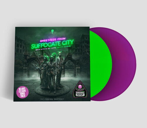 Funeral Portrait - Greetings From Suffocate City - From Beyond The Abyss: Deluxe Edition - Green/Purple