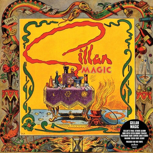 Gillan - Magic - Expanded 140-Gram Red Colored Vinyl