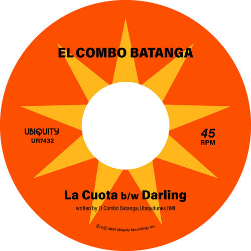 El Combo Batanga - La Cuota B/w Darling