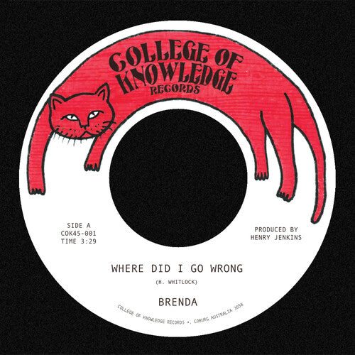 Brenda - Where Did I Go Wrong B/W Family