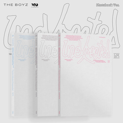 Boyz - Unexpected - Random Cover - incl. 80pg Photobook, Envelope, Poster, Track Sticker, Postcard, Q&A Card + Selfie Photocard