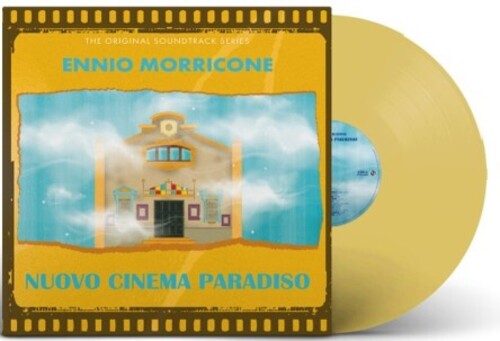 Ennio Morricone - Nuovo Cinema Paradiso (Original Soundtrack) - Transparent Yellow Colored Vinyl with CD