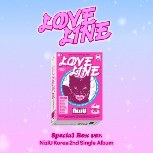 Niziu - Love Line - Special Box Version - incl. 37pc Postcard Set, Mini Poster, 2 Photocards, Lyric Paper, 2 Stickers + Pocket Bag